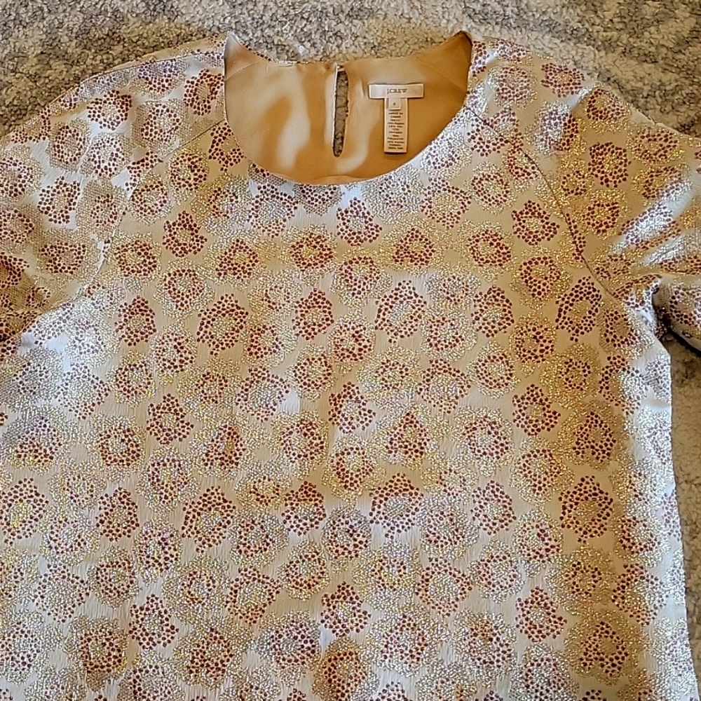 J.CREW brocade top